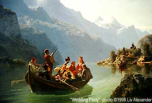 [Wedding Party on the Fjord, Norway]